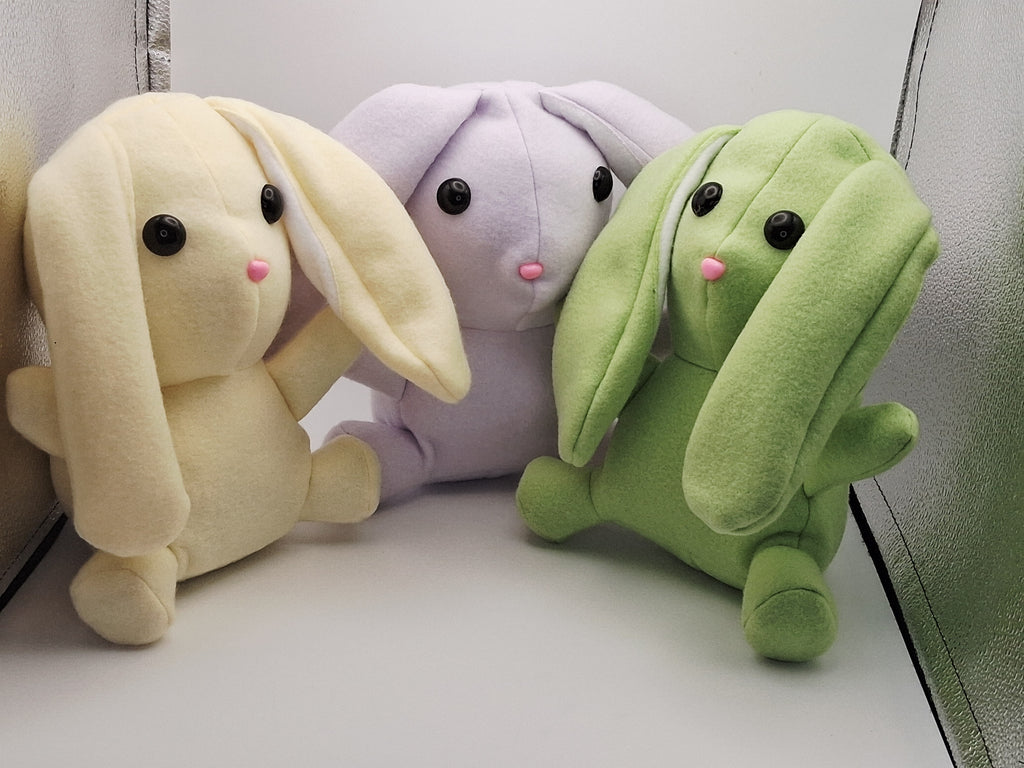 The Bunny Triplets: Willow, Hazel, and Pip